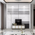 Fernsehwand-Fliesen-Hintergrund-Wand Jazz White Marble